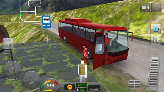 Bus Driver 3D: Hill Station - Android Gameplay HD смотреть онлайн