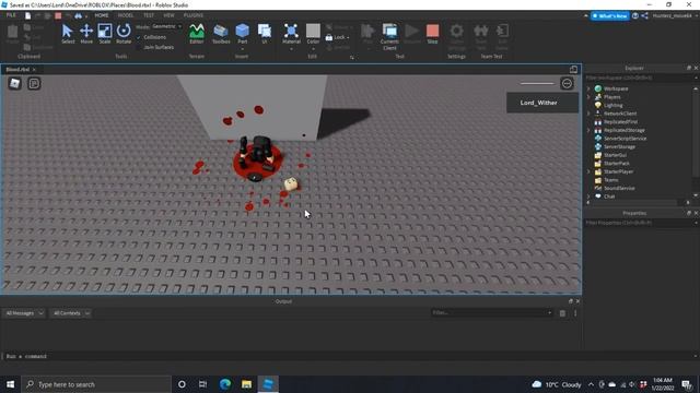 Roblox Studio | Blood on Death script (Updated) | Roblox Game Development смотреть онлайн