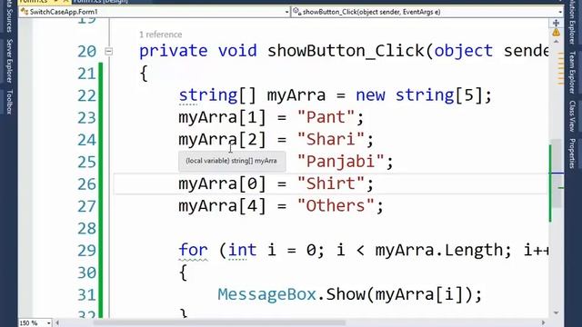 04 C# Array And Foreach смотреть онлайн