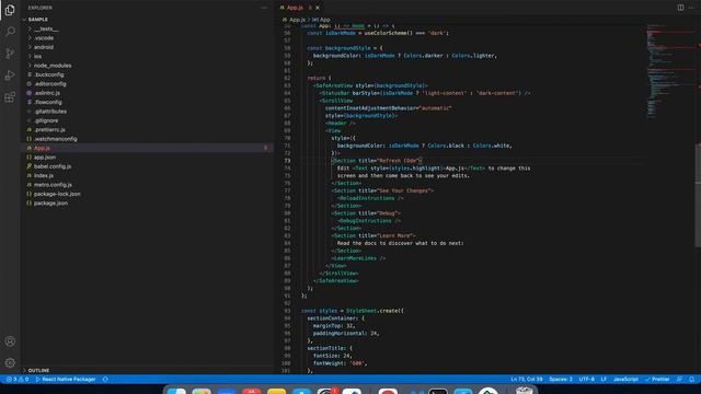 React Native Tutorial - Create React Native Application using React CLI and run on Android & iPhone смотреть онлайн