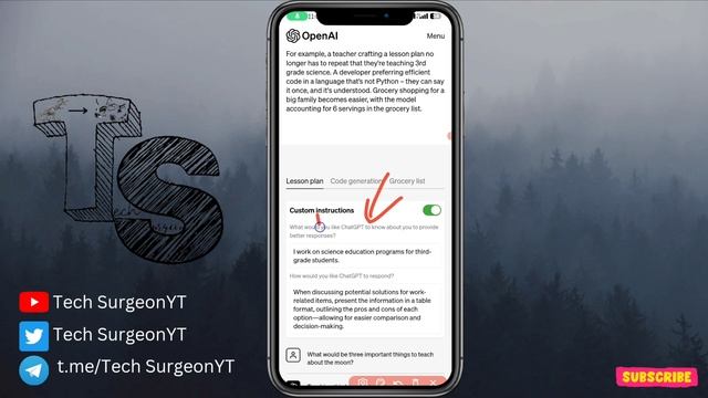 How To Use ChatGPT Custom Instructions Feature смотреть онлайн