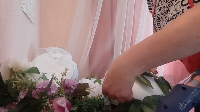 Свадебное украшение на столы для гостей. смотреть онлайн