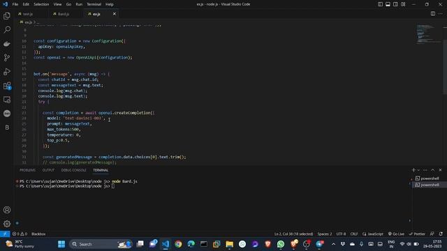 telegram bots using : bard,openai davinci model смотреть онлайн