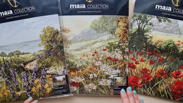 Покупки и обзор наборов Dimensions / Anchor / Сделай своими руками. Книга по вышиванию. смотреть онлайн