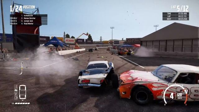 WRECKFEST Crash Compilation PS5 [4K] FREE ON PS PLUS! смотреть онлайн