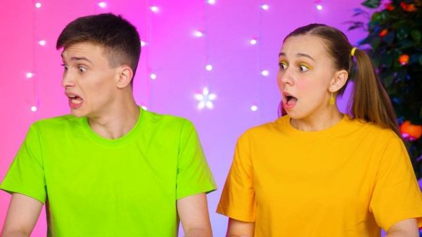 Большая, Средняя и Маленькая еда | Челлендж от OLALA