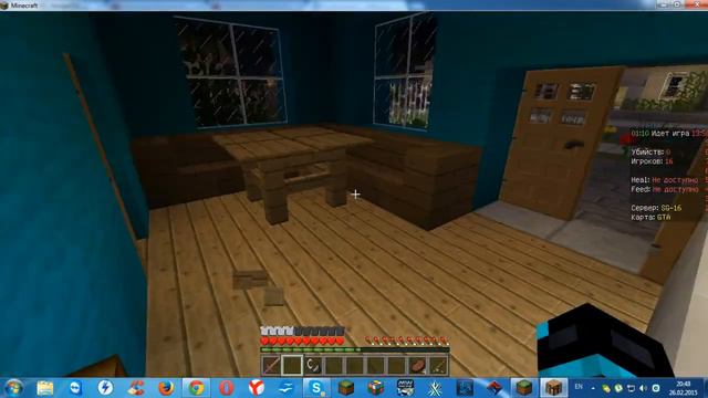 Minecraft #5 Голодные игры от TheDolphin и Kirad,проклятый четверг! смотреть онлайн