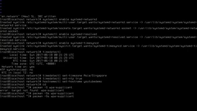 SystemD Network setup on a new install ? смотреть онлайн