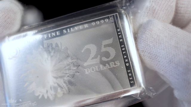 Hands on 2023 Niue 10 oz Silver Coin Bar BU смотреть онлайн