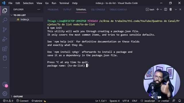#01 - Introdução | To do list com NodeJS смотреть онлайн