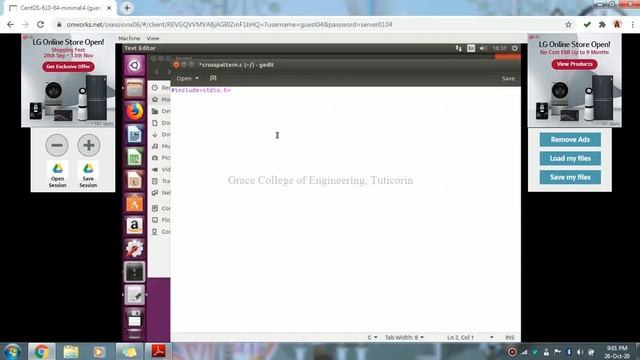 GRACE COE-CSE-CS8711-Cloud Computing Laboratory-Ex2-INSTALL A C COMPILER IN THE VIRTUAL MACHINE. смотреть онлайн