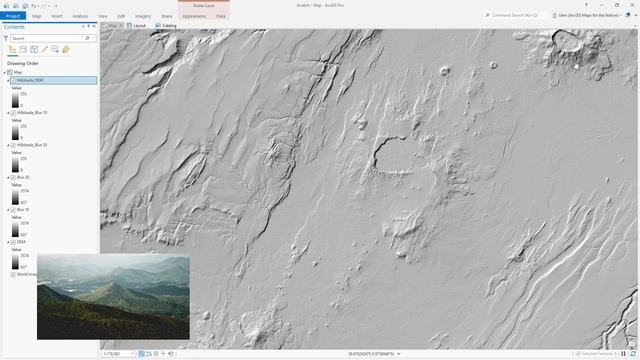 One Minute Map Hack: Multi-Scale Hillshade смотреть онлайн