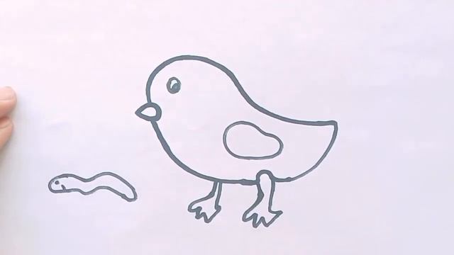 КАК НАРИСОВАТЬ ЦЫПЛЕНОК смотреть онлайн