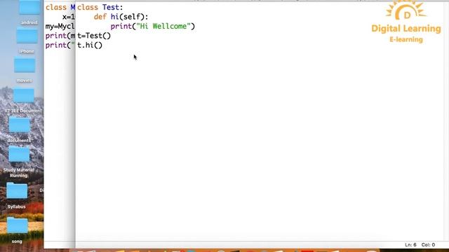 49 Python Class with Method | Online Training Download app from below link смотреть онлайн