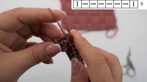 Узор «Геометрия» спицами ⇋ "Geometry" knitting pattern