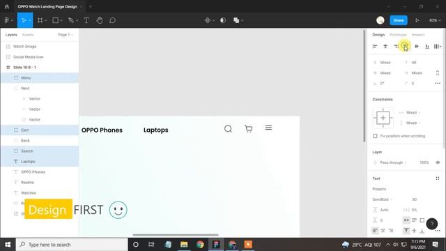 OPPO Web Landing Page Design in Figma | Figma Tutorial | Web Design in Figma смотреть онлайн
