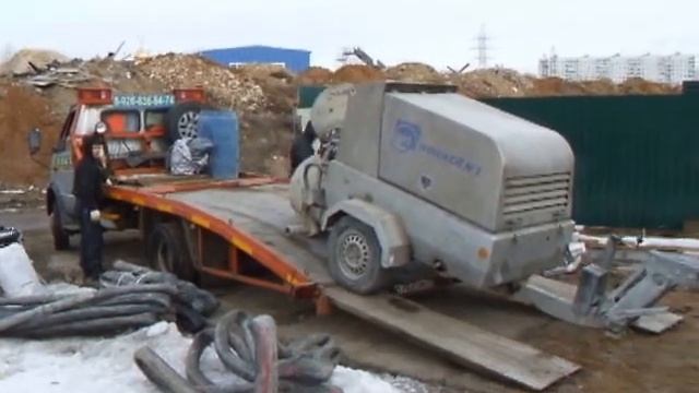 Доставка пневмонагнетателя эвакуатором смотреть онлайн