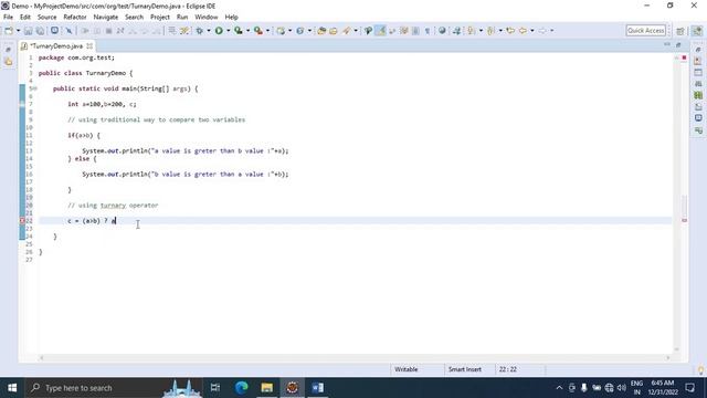 JAVA FAQ # 50 || Ternary Operator in Java смотреть онлайн