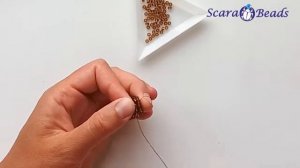 Бисероплетение для начинающих. Кольцо из Бисера Своими Руками