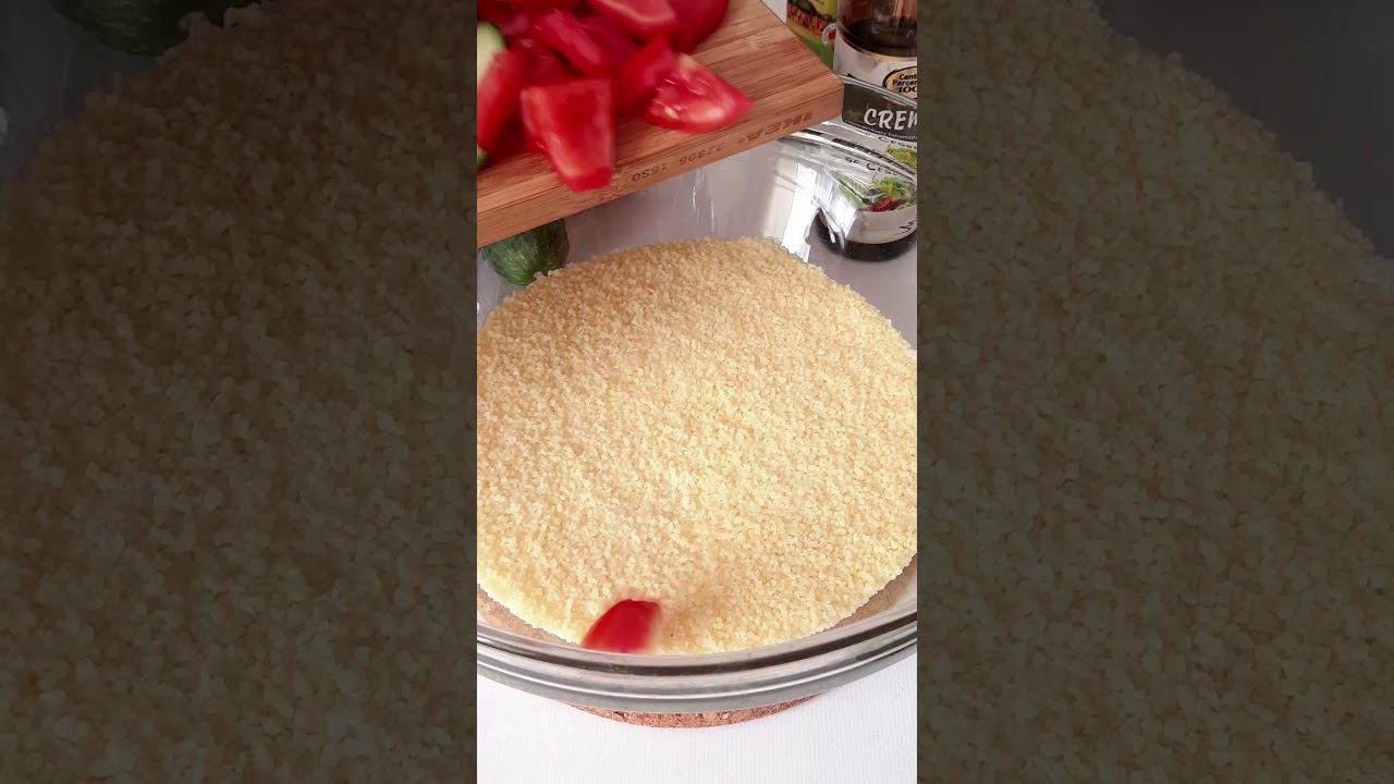 САЛАТ из КУСКУСА. Завтрак за 5 минут. #хорошийвкус #салатрецепт #завтрак смотреть онлайн