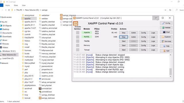 4. Shift between php 7 and php 8 in XAMPP | PHP Bangla Tutorial | Basic to Advanced | PHP 8.2 смотреть онлайн