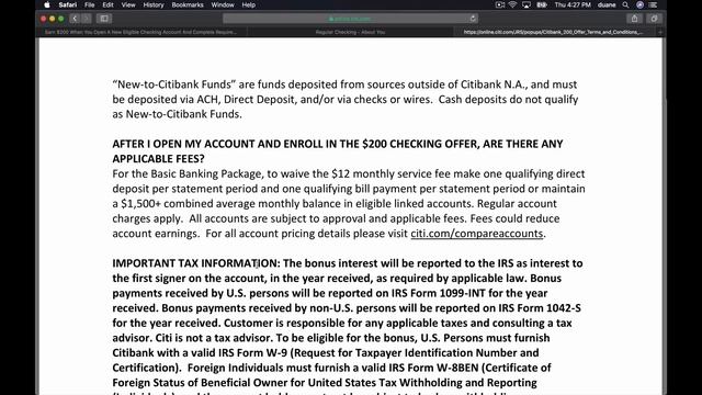 Citibank Account смотреть онлайн
