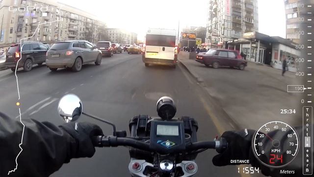 E-bike Moscow Riding #41 (Work Commute)