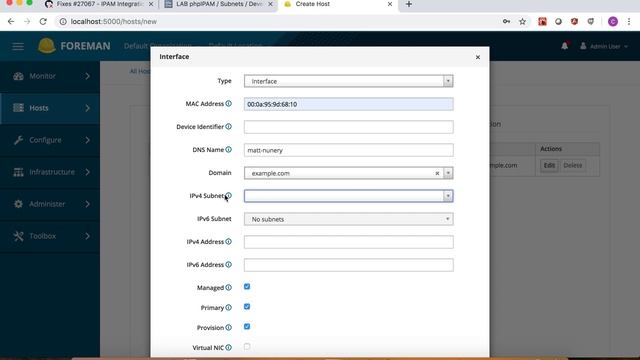 Foreman Integration with phpIPAM смотреть онлайн