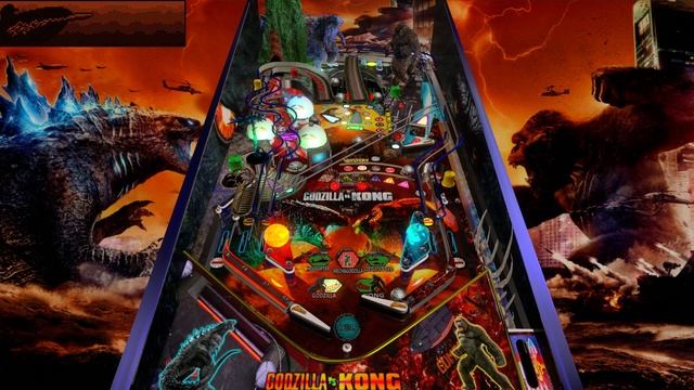 Godzilla vs Kong Pinball VPX смотреть онлайн