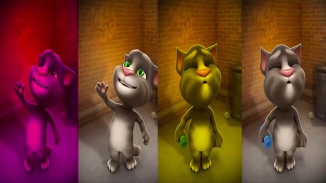 My Talking Tom -- Funny Movement Colors -- Gameplay Mobile Part 8 смотреть онлайн