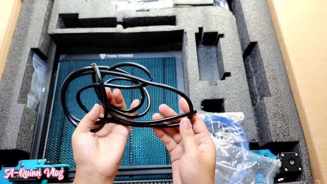 TwoTrees TTS-20 Pro 20W Laser Engraver: Unboxing And Testing | A-Quinn Vlog