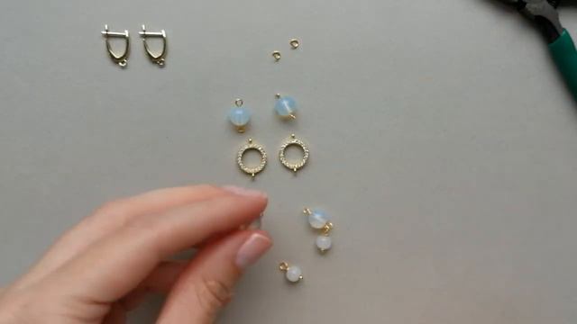 Мастер-класс. Серьги с лунным камнем. Своими руками. Handmade. Earrings. смотреть онлайн