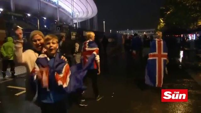 French and Iceland Euro 2016 fans react after France progress to the quarter final | The Sun смотреть онлайн