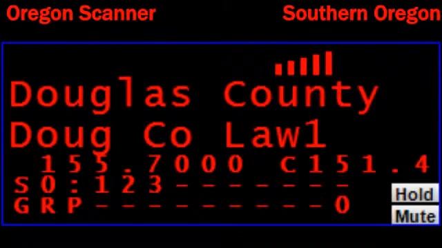 1/25/22 1:20 AM Live Police Scanner Traffic From Douglas County, Oregon смотреть онлайн