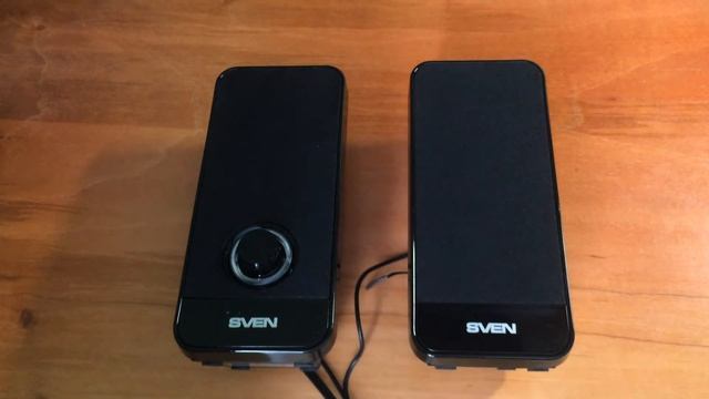 Бюджетные компьютерные колонки SVEN 320 смотреть онлайн
