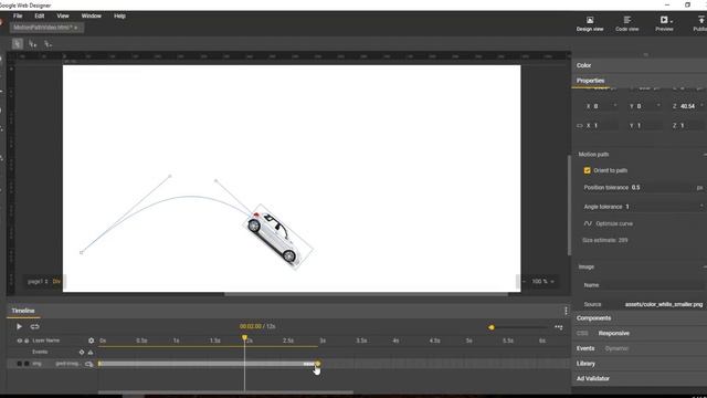 Motion Paths Overview - Google Web Designer смотреть онлайн