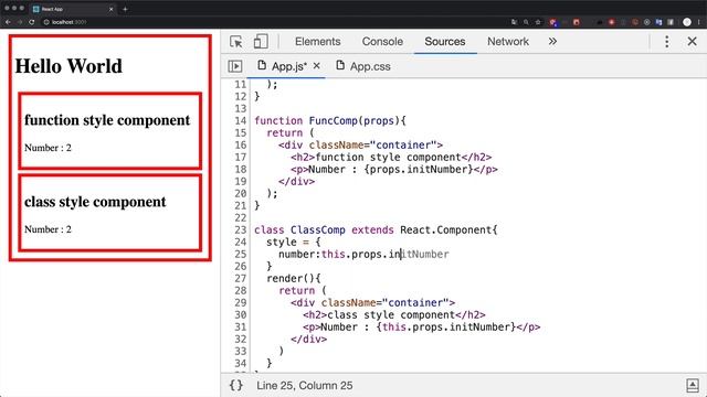 React class vs function style - 3.1. 클래스에서 state 사용법 смотреть онлайн