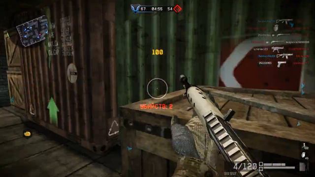 Warface Забег по Серверу Браво Командный бой с SIG 552 смотреть онлайн