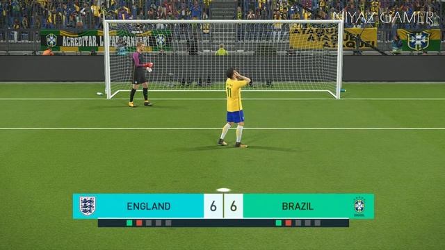 PES 2018 | ENGLAND vs BRAZIL | Penalty Shootout | Gameplay PC смотреть онлайн