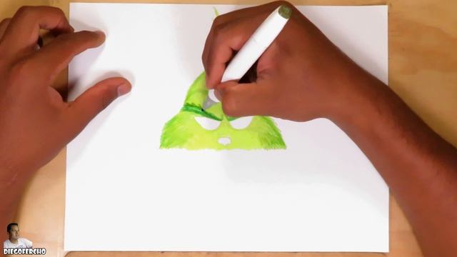 How to draw the Grinch in Merry Christmas - Dibuja al Grinch en Feliz Navidad смотреть онлайн
