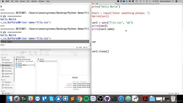 Python Programming Bible | Networking, GUI, Email, XML, CGI : File Inputs & Ouputs смотреть онлайн