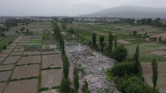 Полигон бытовых отходов город Узген( Өзгөн) смотреть онлайн