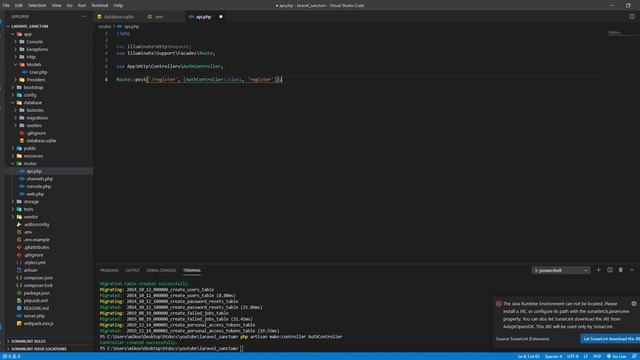 Laravel Authentication with Sanctum 2021 - with Tips & Tricks! смотреть онлайн