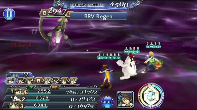 DFFOO Global: Power and Magic's Chasm: Rising, level 100 stage. 253k score, Complete Clear смотреть онлайн