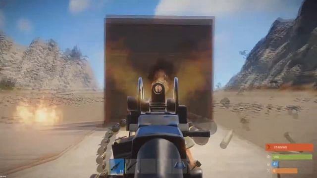 Rust- Сколько нужно разрывных патронов для стен? смотреть онлайн
