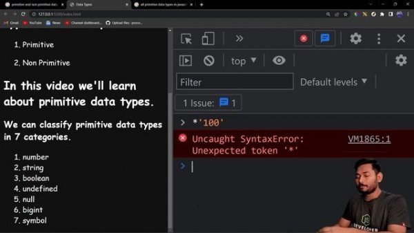 Data Types in JavaScript | Primitive Data Types Explained | The Complete JavaScript Course | Ep.03