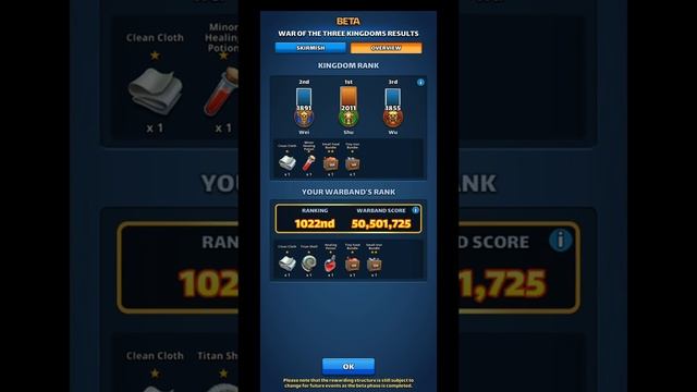 Empires and Puzzles War Of The Three Kingdoms - Rewards ( 1st place ) смотреть онлайн
