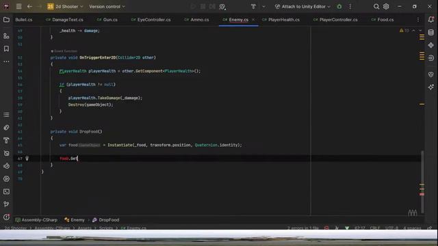 ДЕЛАЕМ 2Д ШУТЕР НА UNITY(часть 3) смотреть онлайн