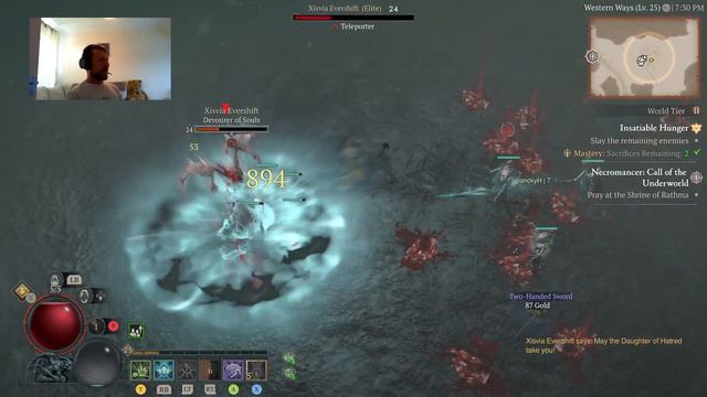 Necromancer: Unlocking Golem (Diablo 4) Episode 8 смотреть онлайн