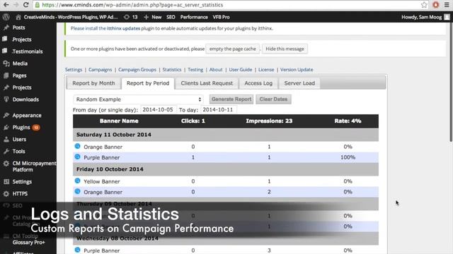 How to Create, Track and Manage Multiple WordPress Ad Campaigns Across Several Websites Tutorial смотреть онлайн